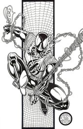Steven Butler - Scarlet Spider - Illustration Web of Scarlet Spider #1 - Illustration originale