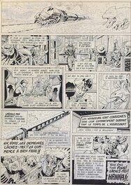 Comic Strip - Larnoy, Thanéros, tome 1, le Chant du Majordome, planche n°28, 1988.