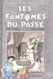 Daniël Desorgher - Projet de couverture pour l'album Les Fantômes du passé de la série Jimmy Tousseul - Œuvre originale