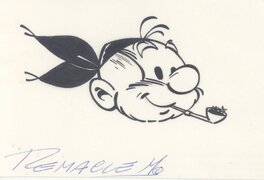 Marcel Remacle - Le Vieux Nick - Illustration originale