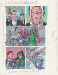Joe Chiodo - Fantastic four Heroes Reborn 5 page 18 - Original art