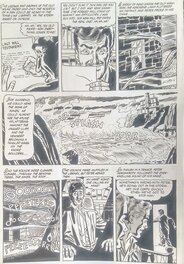 Arthur Peddy - Monster #2.       DEADMAN'S CHEST.    Fiction House - Planche originale