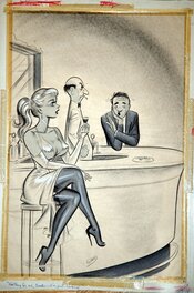 Bill Ward - Just Looking - Original Illustration