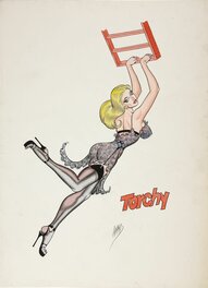Bill Ward - Torchy - Original Illustration