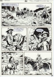 Maurizio Dotti - Tex n°662 - Carovana di audaciti planche 40 (Bonelli) - Comic Strip