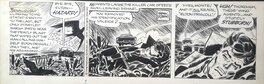 Frank Robbins - Johnny Hazard, strip 3-1, 1975 - Planche originale