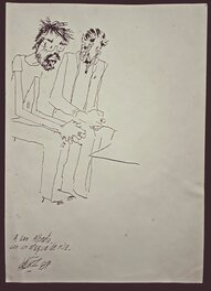 José Muñoz - José et Alberto - Illustration originale