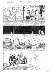 John Romita Jr. - The ETERNALS #4 PAGE 13 - Planche originale