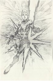 Philip Tan - Captain Marvel - Illustration originale