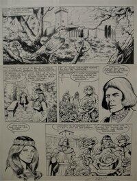 Comic Strip - Bob Morane - Une Rose pour l'Ombre Jaune