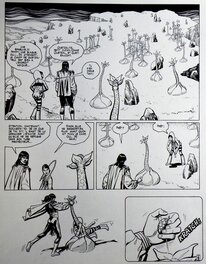 Julio Ribera - Le Vagabond des Limbes – Tome 9 – Page 2 –  » le labyrinthe virginal  » – Julio Ribera - Comic Strip