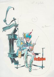 Carlos Giménez - Dani Futuro, Dosian, couverture arrière édition 1980, nº 4 - Original Cover