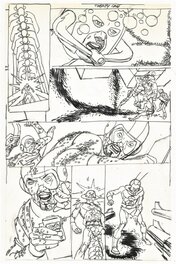 Gil Kane - The amazing Spiderman Annual #24 - Big Trouble for Little Spidey! - Planche originale