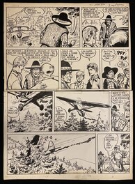 Jijé - Valhardi - Rendez-vous sur le Yukon (pl. 6) - Comic Strip