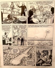 Francis Bergèse - Buck Danny Les Pilotes de l’Enfer planche 8 - Comic Strip