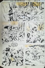 John Buscema - Conan the destroyer - Comic Strip