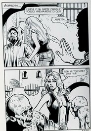 Giovanni Romanini - L'inferno dei drogati, planche 56 - parution dans le n°18 du magazine Crimen - Comic Strip