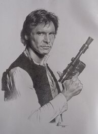 Philippe Loirat - Han Solo - Illustration originale