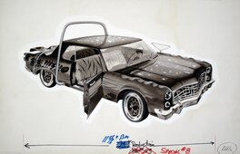 Bob Clarke - Mad´ s practical new car • MAD #140 - Illustration originale