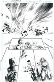 Eddy Barrows - Justice League v4 #45 page 18 - Planche originale
