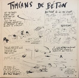 Jean-Marc Reiser - Tympans de béton - Planche originale
