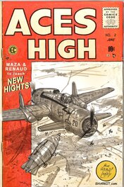 Maza - "Aces Hight" - Illustration originale