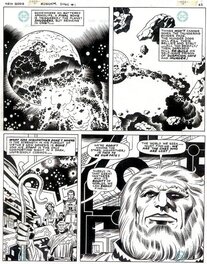 Jack Kirby - New Gods - Hunger Dogs Page 62 - Planche originale