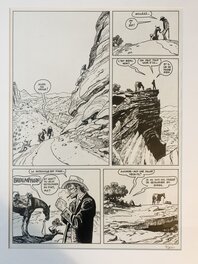 Christophe Blain - Blain - Amertume Apache - Planche 1 - Comic Strip