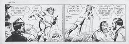 Dan Barry - Flash Gordon, Daily 28/03/1977 - Planche originale
