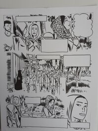 Deloupy - Love story à l'iranienne - Planche originale
