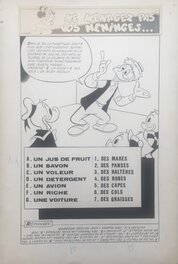 Pierre Le Goff - Mickey Jeux - Planche originale
