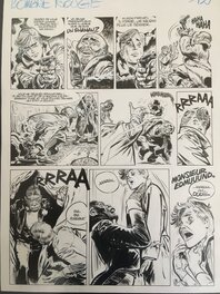 René Follet - Edmund Bell - L'Ombre Rouge - Comic Strip
