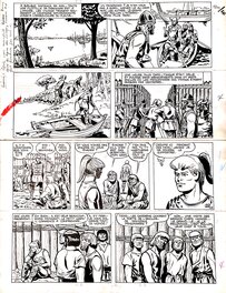 Sirius - Timour "Alerte sur le fleuve" (1962) planche 19 - Comic Strip