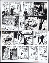 Maurice Tillieux - Gil JOURDAN Le grand souffle Planche 15 - Comic Strip