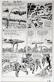 Jack Kirby - Fantastic Four - Planche originale