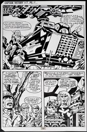 Planche originale - Captain Victory and the Galactic Rangers