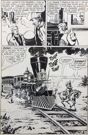 Onofrio Bramante - Bramante, Carabina Slim#10, Tragédies en série, planche n°11, 1968. - Comic Strip