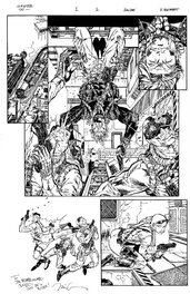 Jim Lee - Grifter-Shi 1 Page 1 - Planche originale