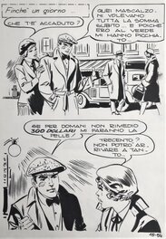 Athos Cozzi - Al Capone n° 15 p 54 - Planche originale
