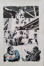 Michael Lark - Daredevil # 112 p. 11 - Comic Strip