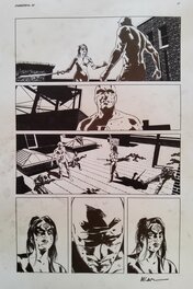 Michael Lark - Daredevil # 115 p. 17 - Comic Strip