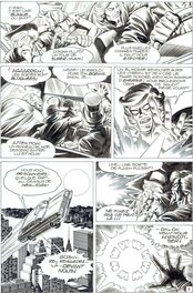 Jean-Yves Mitton - Mitton, Photonik#22, Echec et supermat, épisode1, planche n°5, Spidey#26, 1982. - Comic Strip
