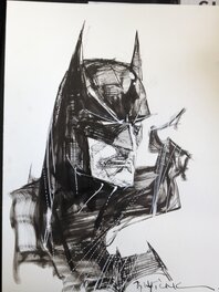 Bill Sienkiewicz - Batman - Illustration originale