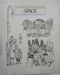 Will Eisner - Space - page 1 - Planche originale