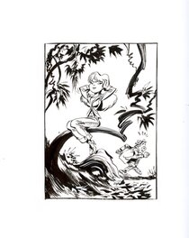 Didier Conrad - Les Innommables : Shukumeï - Illustration originale