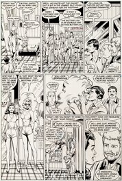 George Perez - Teen Titans 49 Page 2 - Planche originale