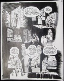 Will Eisner - Dropsie avenue  page 27 - Planche originale