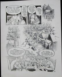 Will Eisner - Dropsie avenue - page 28 - Planche originale