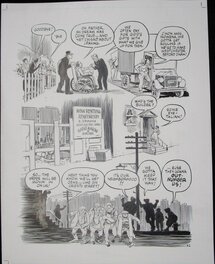 Will Eisner - Dropsie avenue - page 62 - Planche originale