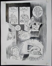 Will Eisner - Mortal combat page 23 - Planche originale